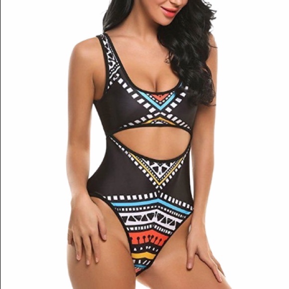 QEARAL Other - Qearal Women High Waist One Piece Swimsuit